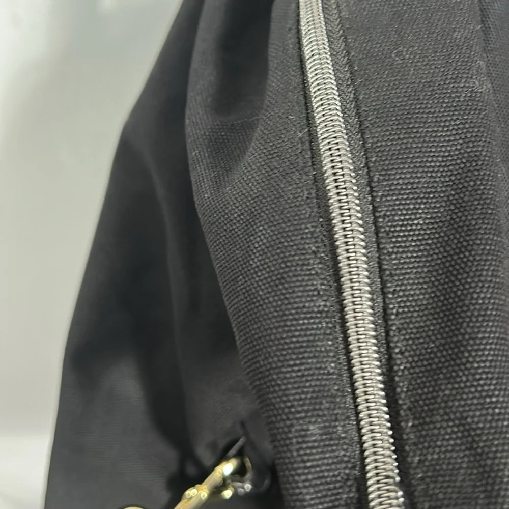 John Varvatos Black Men's Overnight bag 100% canvas NWT
